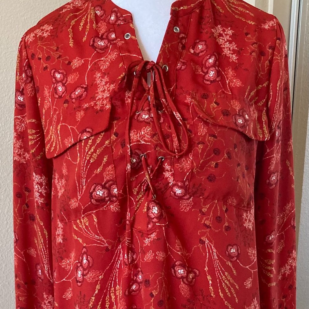 Red Blouse